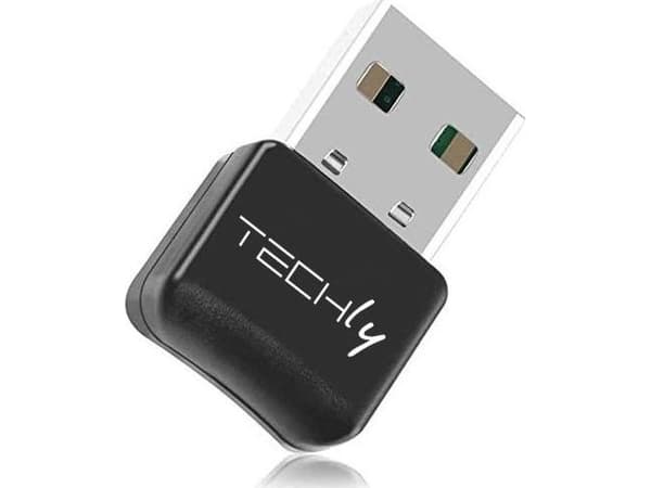 Techly IDATA USB-BLT5, USB-mottaker, 29 g, Sort