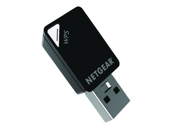 Netgear A6100-100PES USB-adapter Sort