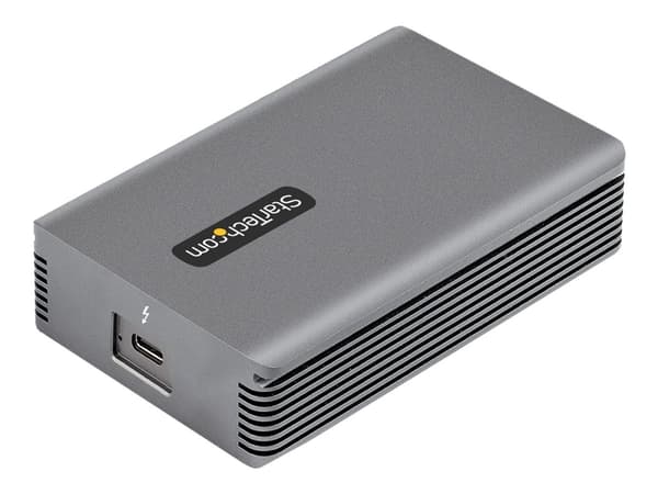 StarTech.com Thunderbolt 3 to Ethernet Adapter, 10GbE, Multi-Gigabit, Thunderbolt 3 to RJ45 Network Adapter, 10GBASE-T/5-2.5GBASE-T NIC, TB3/TB4 10G