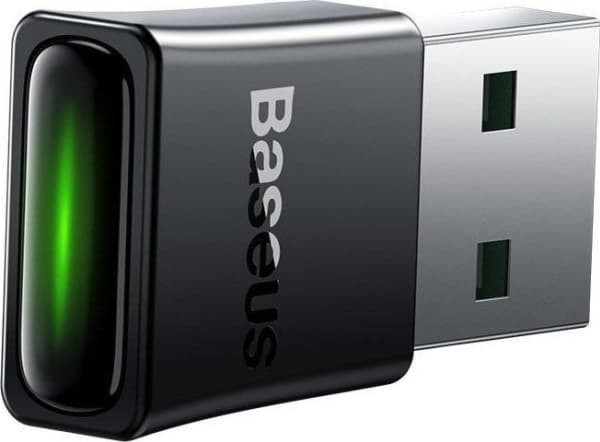 Baseus ZJBA010001, Trådløs, USB, Bluetooth, Sort
