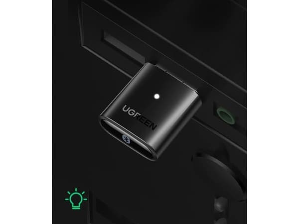 Ugreen - Nätverksadapter - USB 2.0 - Bluetooth 5.0 - svart