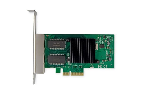 DIGITUS - Nätverksadapter - PCIe 2.1 - Gigabit Ethernet x 4