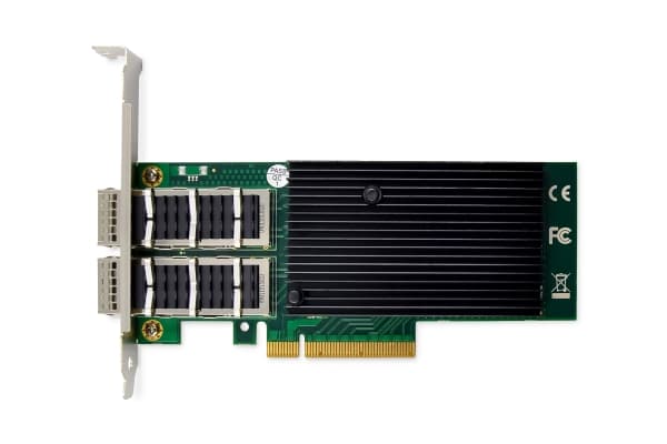 DIGITUS - Nätverksadapter - PCIe 3.0 x8 - 40 Gigabit QSFP+ x 2