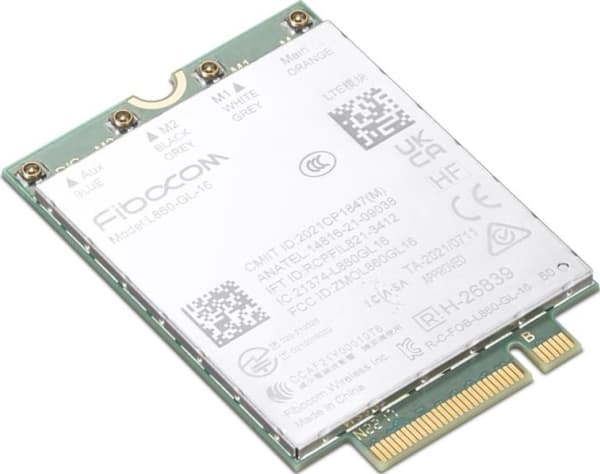 Lenovo 4XC1M72794, Sisäinen, Langaton, M.2, WWAN, 1000 Mbit/s