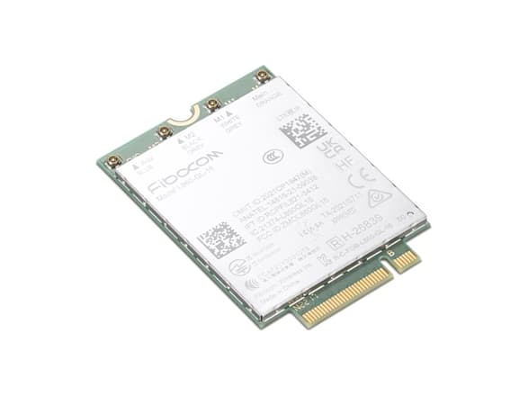 Fibocom L860-GL-16 - Trådløs mobilmodem - 4G LTE - M.2 Card - 1 Gbps - for ThinkPad X1 Yoga Gen 8 21HQ, 21HR