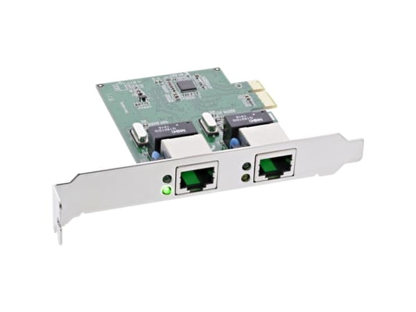 InLine 51126K, Intern, Koblet med ledninger (ikke trådløs), PCI Express, Ethernet, 1000 Mbit/s