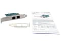 Miniatyrbild 3 av 4: EXSYS EX-60102, Intern, Kabel, PCI Express, Ethernet, 1000 Mbit/s, Grön, Grå