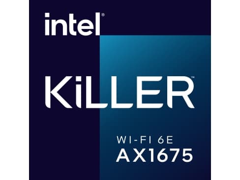 Intel Killer Wi-Fi 6E AX1675 - Nettverksadapter - PCIe - Wi-Fi 6E, Bluetooth 5.3