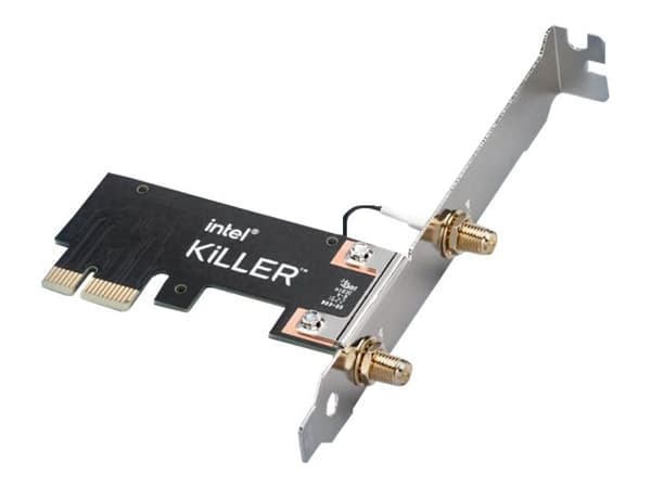Intel Killer Wi-Fi 6E AX1675 - Nettverksadapter - PCIe - Wi-Fi 6E, Bluetooth 5.3