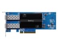 Miniatyrbild 3 av 4: Synology E25G30-F2 - Nätverksadapter - PCIe 3.0 x8 låg profil - 25 Gigabit SFP28 x 2