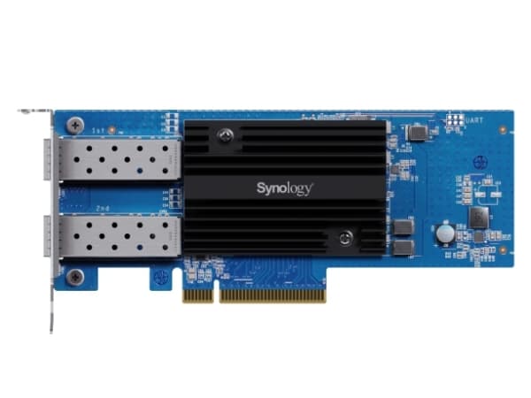 Synology E25G30-F2 - Nätverksadapter - PCIe 3.0 x8 låg profil - 25 Gigabit SFP28 x 2