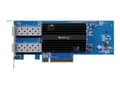 Miniatyrbild 1 av 4: Synology E25G30-F2 - Nätverksadapter - PCIe 3.0 x8 låg profil - 25 Gigabit SFP28 x 2
