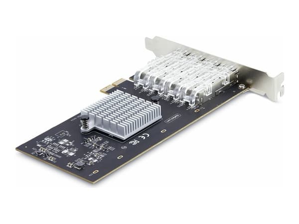 StarTech.com P041GI-NETWORK-CARD, Sisäinen, Langallinen, PCI Express, Kuitu, 1000 Mbit/s, Musta