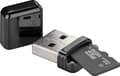Miniatyrbild 2 av 5: Goobay 38656, MicroSD (TransFlash), Svart, 480 Mbit/s, USB, 1 styck, Polypåse