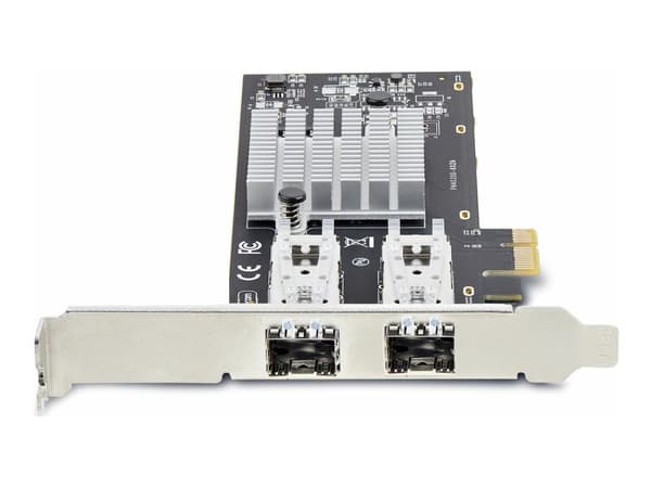 StarTech.com P021GI-NETWORK-KORTTI, Sisäinen, Langallinen, PCI Express, Kuitu, 1000 Mbit/s, musta