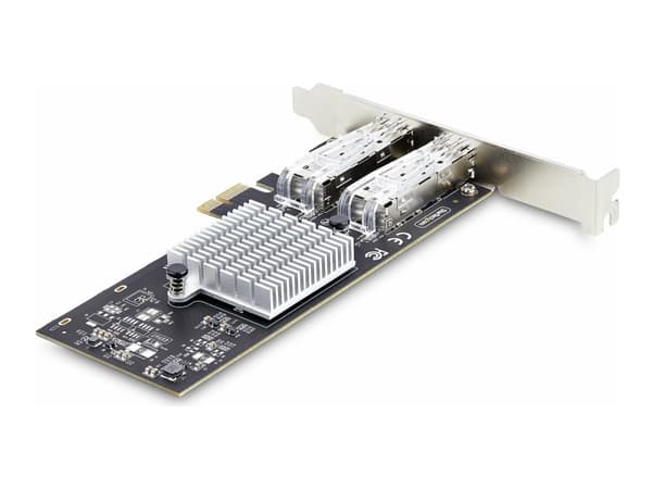 StarTech.com P021GI-NETWORK-KORTTI, Sisäinen, Langallinen, PCI Express, Kuitu, 1000 Mbit/s, musta