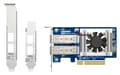 Miniatyrbild 3 av 5: QNAP QXG-25G2SF-E810 - Nätverksadapter - PCIe 4.0 x8 låg profil - 25 Gigabit SFP28 x 2 - för P/N: CAB-DAC15M-SFP28, CAB-DAC30M-SFP28, TRX-10GITSFPP-S