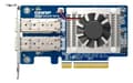 Miniatyrbild 4 av 5: QNAP QXG-25G2SF-E810 - Nätverksadapter - PCIe 4.0 x8 låg profil - 25 Gigabit SFP28 x 2 - för P/N: CAB-DAC15M-SFP28, CAB-DAC30M-SFP28, TRX-10GITSFPP-S