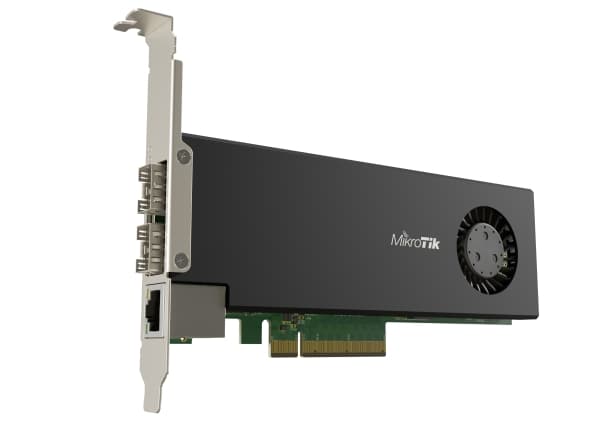 MikroTik CCR2004-1G-2XS-PCIE - Expansionsmodul - PCIe - Gigabit Ethernet x 1 + 25 Gigabit SFP28 x 2