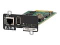 Miniatyrbild 1 av 5: Eaton Cybersecure Gigabit NETWORK-M3 Card for UPS and PDU - Adapter för administration på distans - Gigabit Ethernet x 1 - för P/N: 9PX1500GRT-L, 9PX