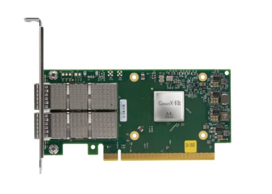 NVIDIA ConnectX-6 Dx MCX623106AC-CDAT - Crypto enabled - nätverksadapter - PCIe 4.0 x16 - 100 Gigabit QSFP56 x 2