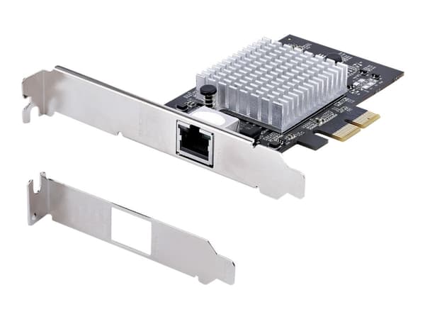 StarTech.com 1-Port 10Gbps PCIe Network Adapter Card, Network Card for PC/Server, Low Profile PCIe Ethernet Card w/Jumbo Frame Support, NIC/LAN Inter
