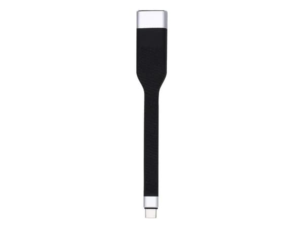 Techly ICOC USBC-RJ45, 0,144 m, USB Type-A/USB Type-C, RJ-45, Svart