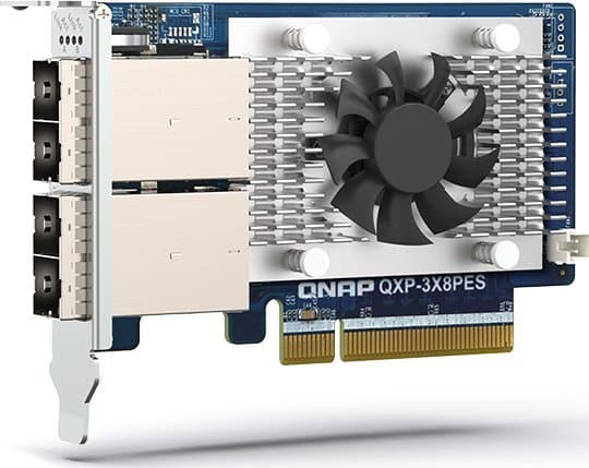 QNAP QXP-3X8PES - Utvidelsesmodul - PCIe 3.0 x8 lav profil - SAS-3 x 8