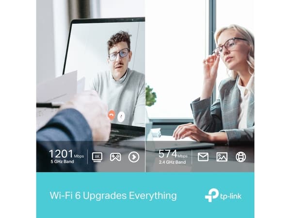 TP-Link Archer TX20U, langallinen, USB, WLAN, Wi-Fi 6 (802.11ax), 1201 Mbit/s, musta, Musta