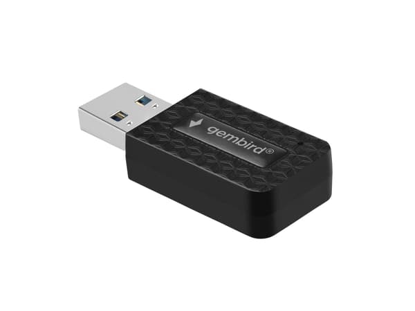 Gembird WNP-UA1300-03 - Nätverksadapter - USB 3.0 - Wi-Fi 5
