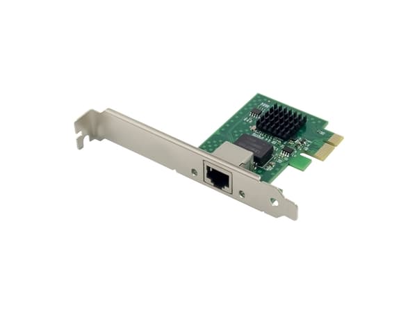 LevelOne GNC-0113, Intern, Koblet med ledninger (ikke trådløs), PCI Express, Ethernet, 5000 Mbit/s, Grønn Grønn