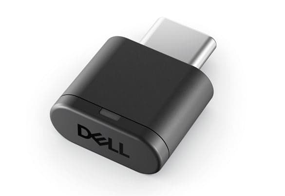 Dell HR024 - Trådløs Bluetooth-lydmottaker for hodesett - apollosvart
