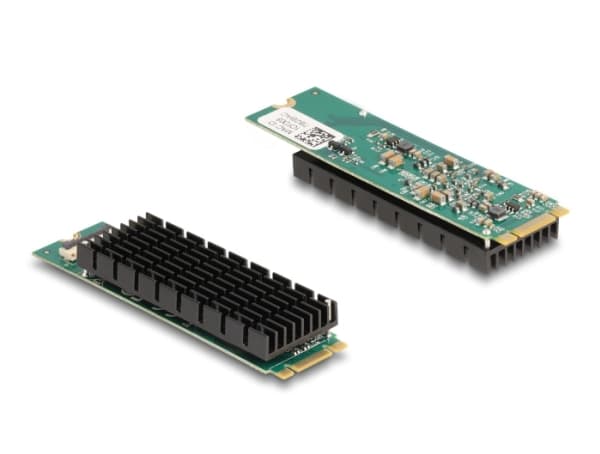 DeLOCK 95274, Intern, Koblet med ledninger (ikke trådløs), M.2, Ethernet, 10000 Mbit/s