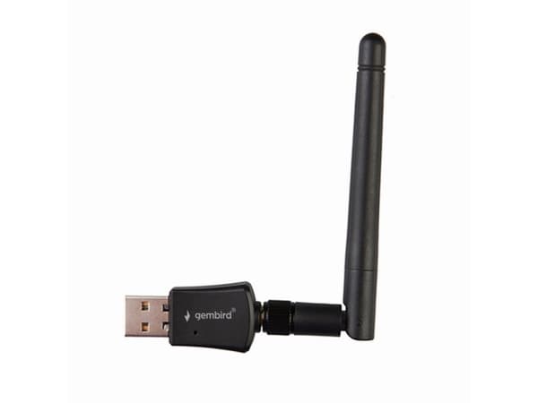 Gembird WNP-UA300P-02, USB, WLAN, Wi-Fi 4 (802.11n), 300 Mbit/s