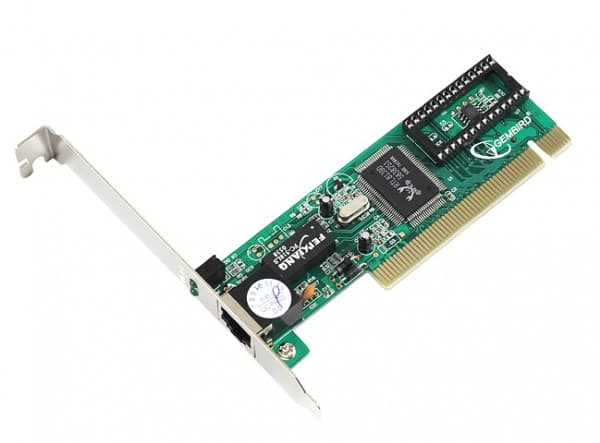 Gembird PCI Fast Ethernet Card, Koblet med ledninger (ikke trådløs), PCI, 100 Mbit/s