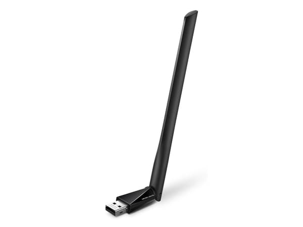 Mercusys MA30H, Trådlös, USB, WLAN, Wi-Fi 5 (802.11ac), 1300 Mbit/s, Svart