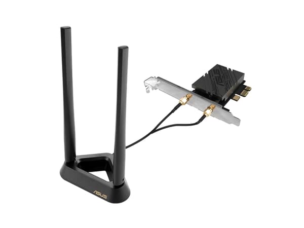 ASUS PCE-BE92BT - Nätverksadapter - PCIe - 802.11a, 802.11b/g/n, 802.11ax, Wi-Fi 7