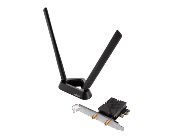 ASUS PCE-BE92BT - Nätverksadapter - PCIe - 802.11a, 802.11b/g/n, 802.11ax, Wi-Fi 7