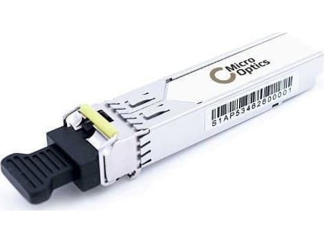 Lanview - SFP (mini-GBIC) transceivermodul (tilsvarer: Huawei SFP-BX-D-53-LC) - 1GbE - LC Duplex enkeltmodus - opp til 10 km - 1550 (TX) / 1310 (RX)