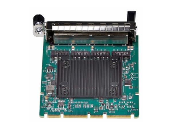 StarTech.com 4-Port RJ45 Gigabit OCP 3.0 Server Network Card, Intel I350 - Nätverksadapter - OCP 3.0 - Gigabit Ethernet x 4 - silver, grön - för P/N: