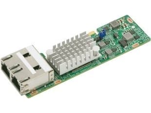 Supermicro AOC-CTGS-I2T, Intern, Koblet med ledninger (ikke trådløs), PCI Express, Ethernet, 8000 Mbit/s