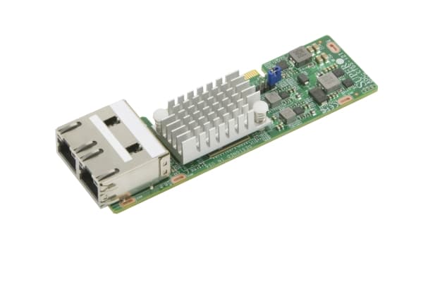 Supermicro AOC-CTGS-I2T, Intern, Koblet med ledninger (ikke trådløs), PCI Express, Ethernet, 8000 Mbit/s