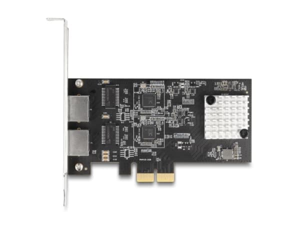 DeLOCK 81261, Intern, Kabel, PCI Express, Ethernet, 5000 Mbit/s, Svart