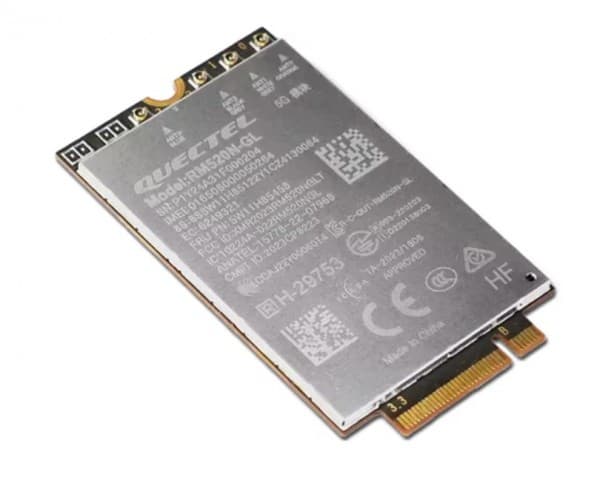 Quectel RM520N-GL - Trådløs mobilmodem - 5G - M.2 Card