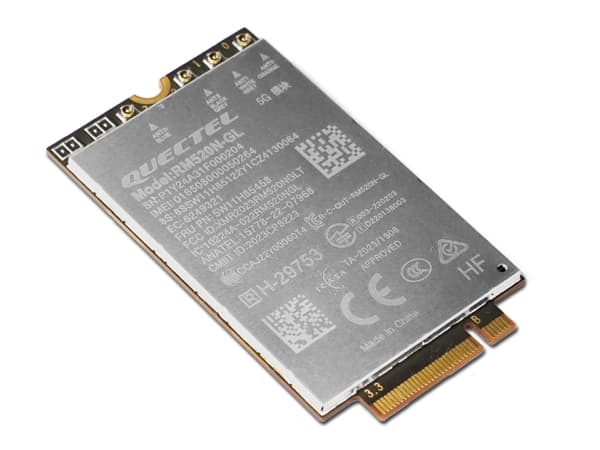 Quectel RM520N-GL - Trådløs mobilmodem - 5G - M.2 Card