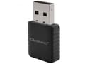 Miniatyrbild 2 av 3: Qoltec - Nätverksadapter - USB 3.0 - 802.11a, 802.11b/g/n, Bluetooth 4.0 - svart