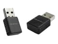 Miniatyrbild 1 av 3: Qoltec - Nätverksadapter - USB 3.0 - 802.11a, 802.11b/g/n, Bluetooth 4.0 - svart