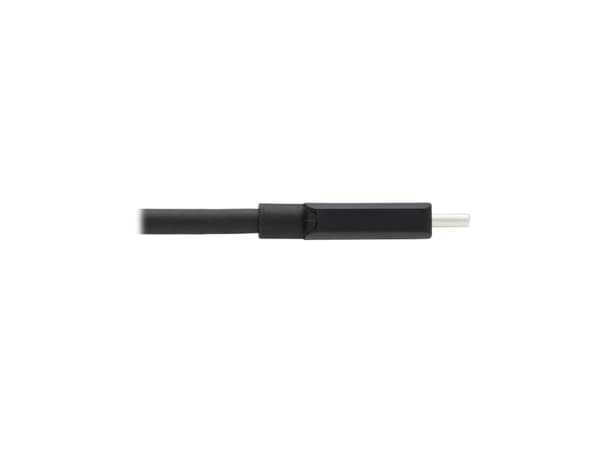 Tripp Lite U436-06N-2P5, trådbunden, USB Type-C, Ethernet, 1000 Mbit/s, svart