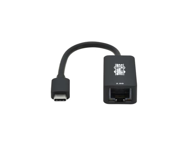 Tripp Lite U436-06N-2P5, trådbunden, USB Type-C, Ethernet, 1000 Mbit/s, svart