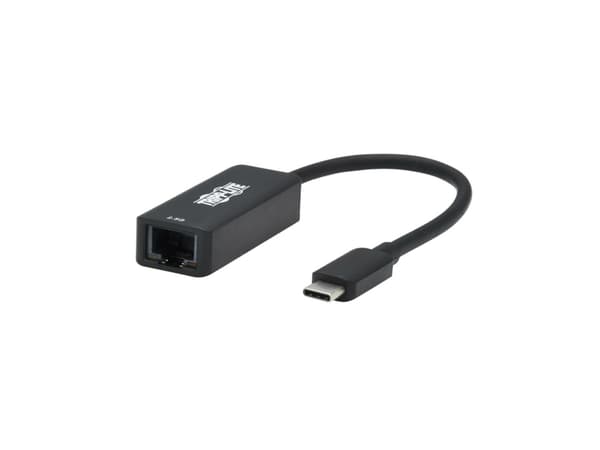 Tripp Lite U436-06N-2P5, trådbunden, USB Type-C, Ethernet, 1000 Mbit/s, svart Svart